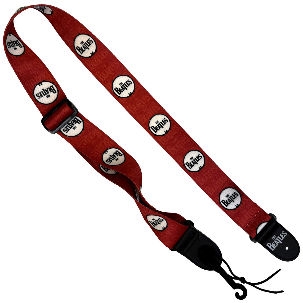 The Beatles: Drum Guitar Strap | Red