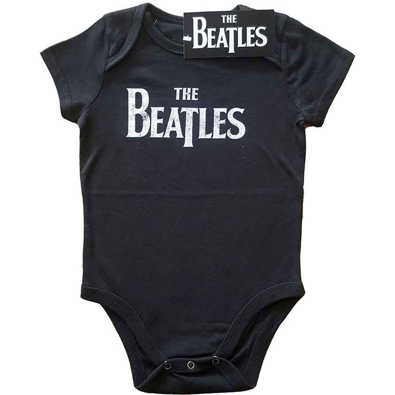 The Beatles: Drop T Baby Grow | Black