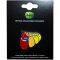 Beatles Rubber Soul pin badge with classic album artwork
