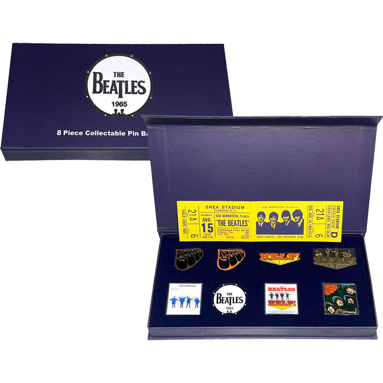 The Beatles: 1965 Pin Badge Set