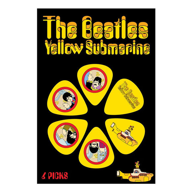 The Beatles: Yellow Sub Plectrum Pack | Yellow