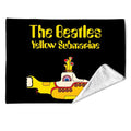 The Beatles : Yellow Submarine Sherpa Fleece Blanket (Multicolour)