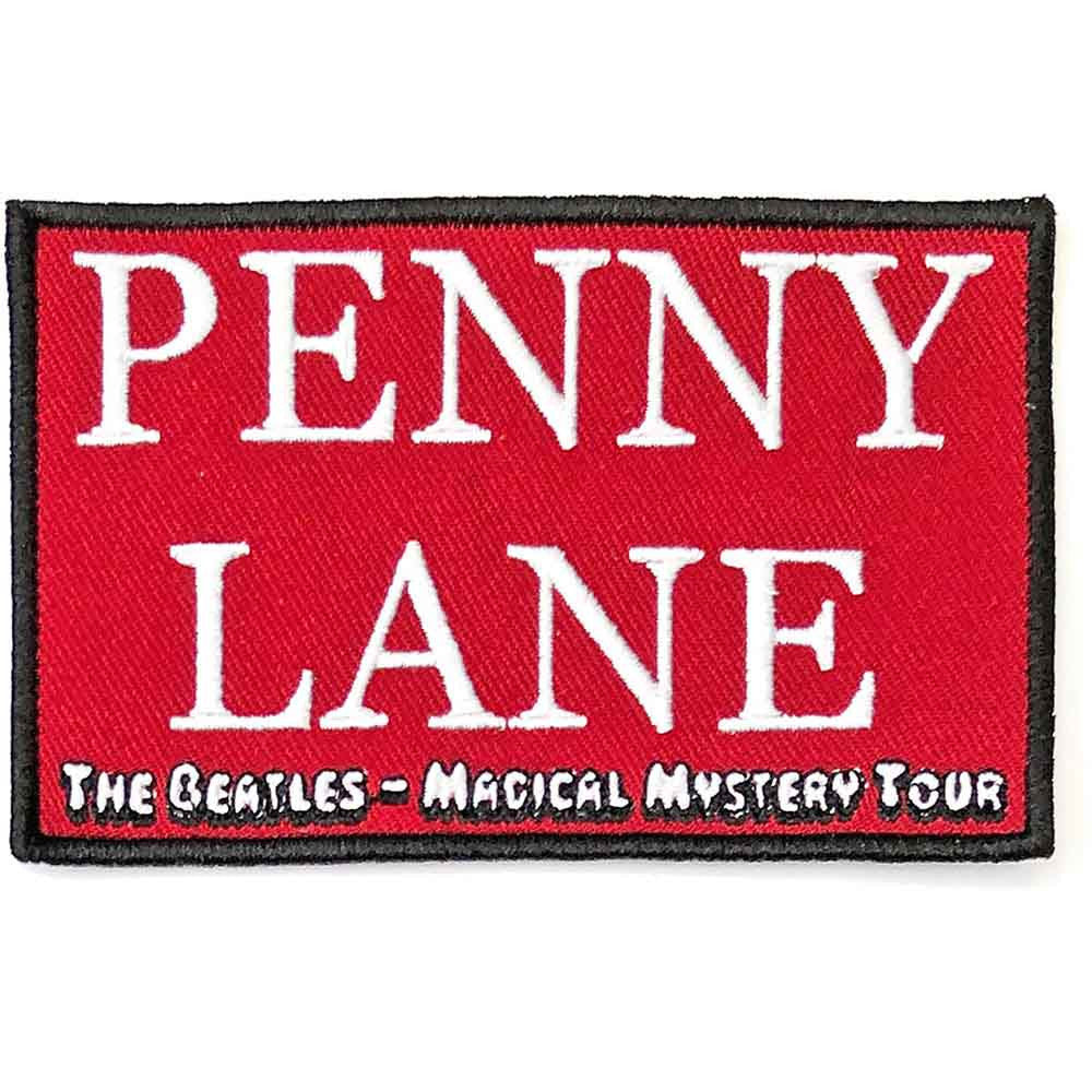 The Beatles: Penny Lane Red Patch