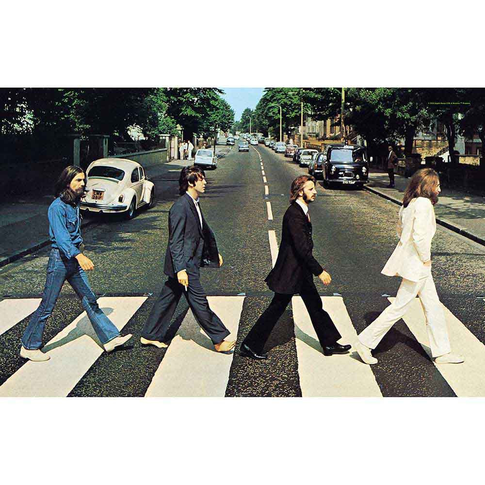 The Beatles: Abbey Road Textile Poster