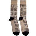 The Beatles: For Sale Text Outlines Repeat Unisex Ankle Socks (Sand)