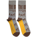 The Beatles Unisex Ankle Socks: Please Please Me Silhouettes (Grey or Brown) (UK Size 4 - 7 and 7 - 11)