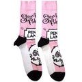 The Beatles: Strawberry Fields/Penny Lane Socks (Pink) (UK Size 7 - 11)