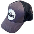 The Beatles: Drum Logo Unisex Baseball Cap (Black & Charcoal Grey) (2-Tone)