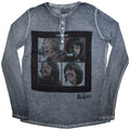 The Beatles: Let It Be Unisex Long Sleeve T-Shirt (Stone Wash) (Blue)