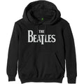 The Beatles Unisex Pullover Hoodie: Drop T Logo (Black)