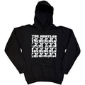 The Beatles Unisex Pullover Hoodie: Hard Days Night Faces Mono (Black)