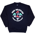 The Beatles: "Merry Christmas" Elf Hats Jumper | Navy