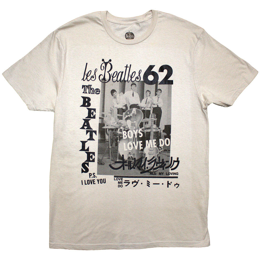The Beatles: 1962 Unisex T-Shirt (Sand)