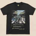 The Beatles: Abbey Road 8 Track Unisex T-Shirt (Black)