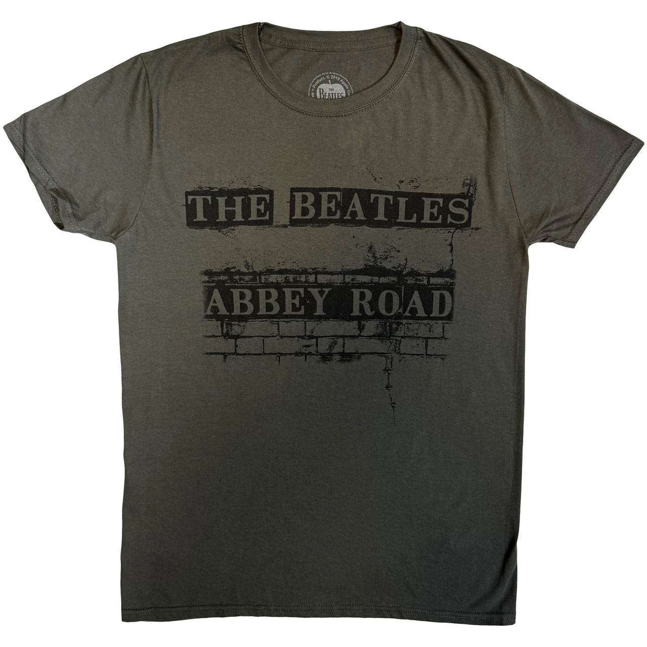 The Beatles: Abbey Road Sign Unisex T-Shirt (Grey)