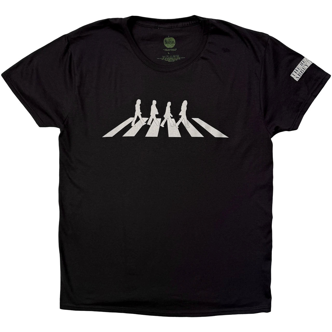 The Beatles: Abbey Road Silhouette Unisex T-Shirt (Black)