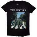 The Beatles: Abbey Road & Logo Unisex T-Shirt (Black)