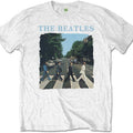 The Beatles: Abbey Road & Logo Unisex T-Shirt (White)