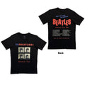 The Beatles: American Tour 1964 Unisex T-Shirt (Black) (Back Print)