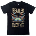 The Beatles: Hollywood Bowl Crystals Unisex T-Shirt (Black) (Embellished)