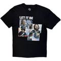 The Beatles: Let It Be Recording Shots Unisex T-Shirt (Black)