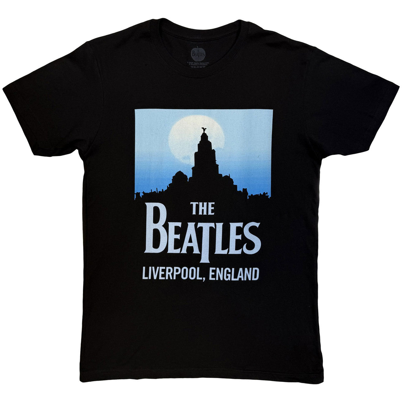 The Beatles: Liverpool, England Unisex T-Shirt (Black)