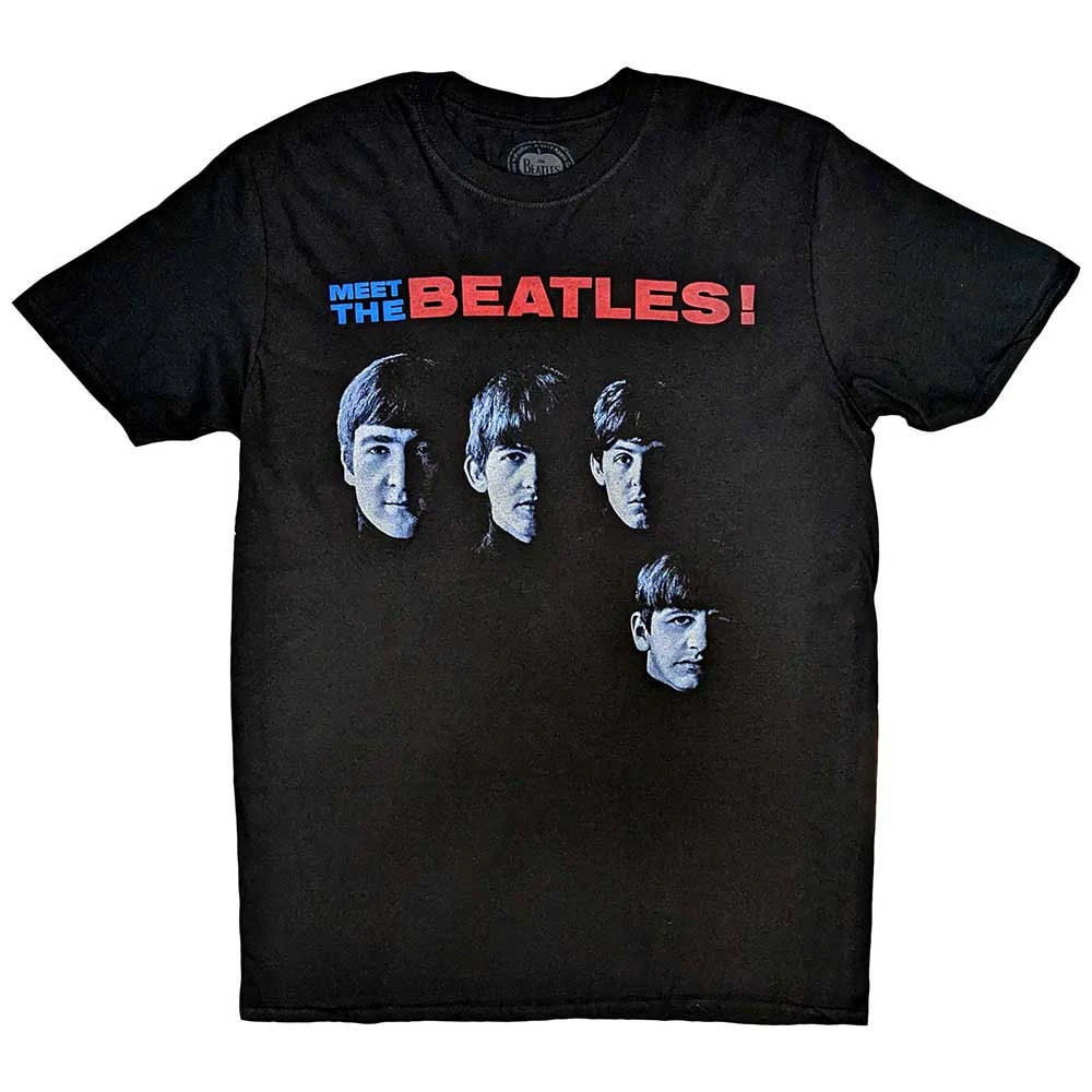 The Beatles: Meet The Beatles Unisex T-Shirt (Black)