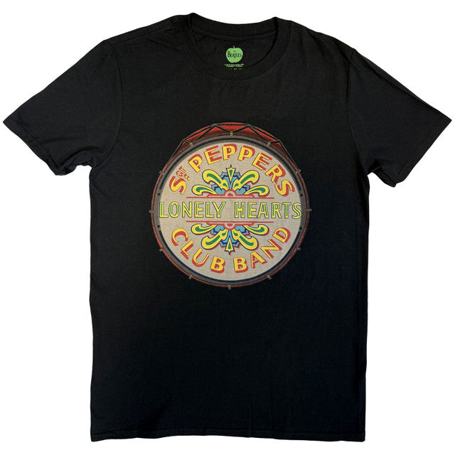 The Beatles: Original Pepper Drum Unisex T-Shirt (Black)