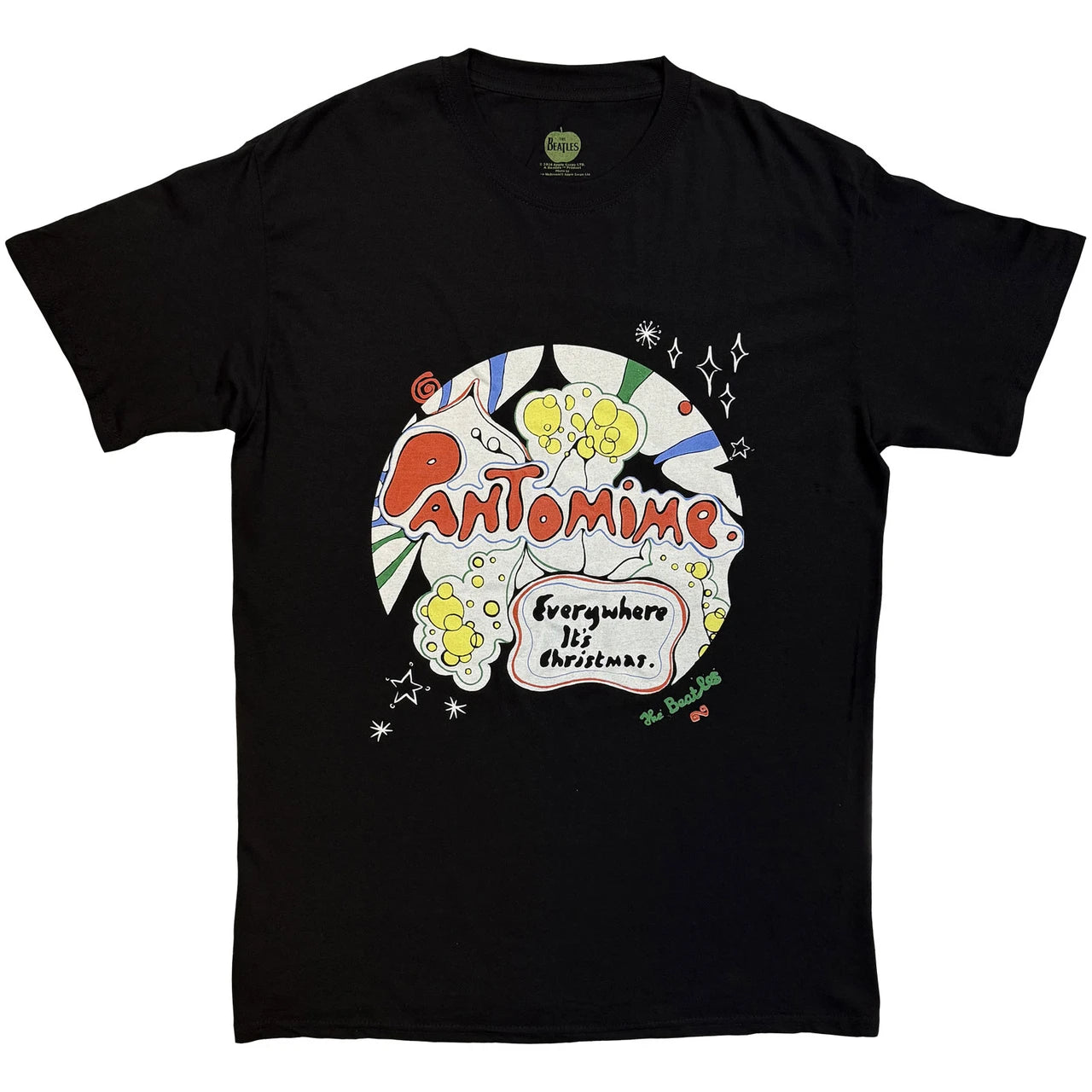 The Beatles: Pantomime Unisex T-Shirt (Black)