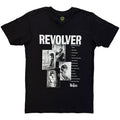 The Beatles: Revolver Track List Unisex T-Shirt (Black)