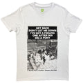 The Beatles: Rooftop Songs Unisex T-Shirt (White)