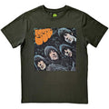 Beatles Rubber Soul green t-shirt with album cover