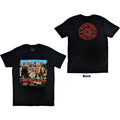 The Beatles: Vintage Sgt Pepper Unisex T-Shirt (Black) (Back Print)