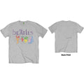 The Beatles: White Album Back Unisex T-Shirt (Grey) (Back Print)