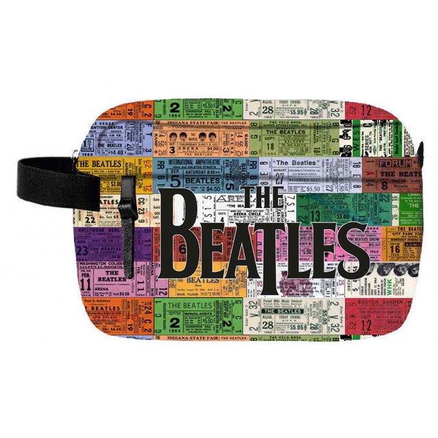 The Beatles: Tickets Wash Bag (Black)