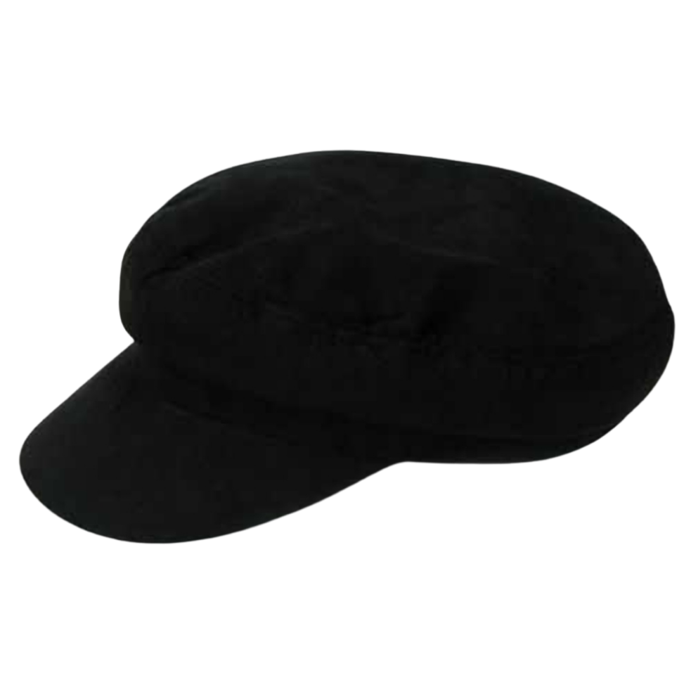 Official Beatles "HELP! Moleskin" Unisex Hat - Black Moleskin with HELP! Design Motif for Mid-60s Fab Four Fans