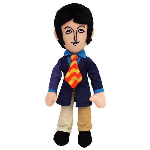 Yellow Submarine plush toy collection with John, Paul, George and Ringo in iconic outfits