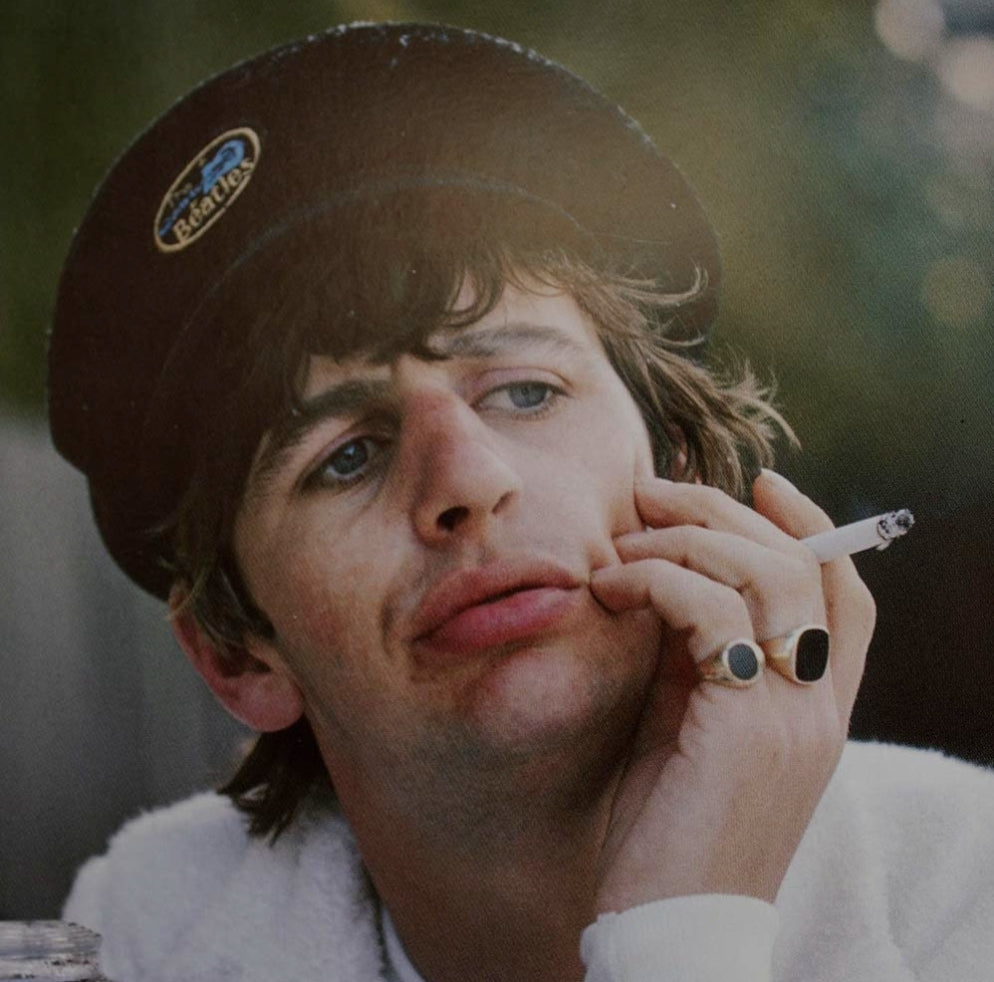 The Beatles Help! Corduroy Hat – Official Licensed US 1964 Oval Logo Cap (Navy Blue)