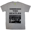 The Beatles Washington '64 Promo T-Shirt – Official Licensed Grey Short Sleeve Tee (Also Available in Pink)