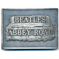 The Beatles Belt Buckle: Abbey Road Sign