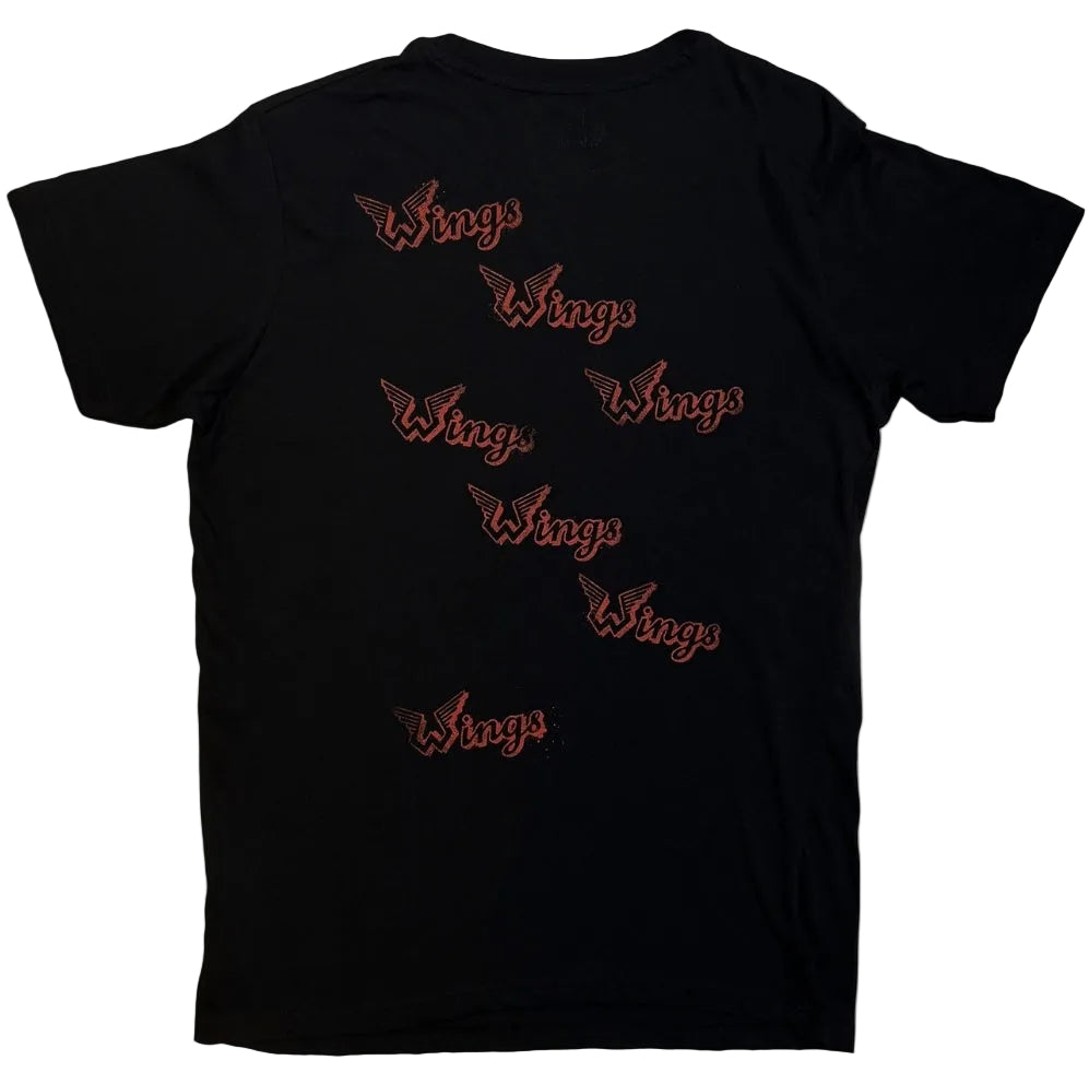 Paul McCartney Wings Collage T-Shirt | Officially Licensed Unisex Tee